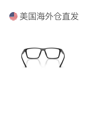 自营emporio armani0ea4189u Rectangular Eyeglasses with Inter
