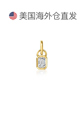 自营RS Pure by Ross-Simons Emerald-Cut Lab-Grown Diamond Cha
