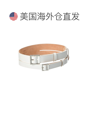 自营Tom Ford皮革腰带-白色 美国奥莱直发