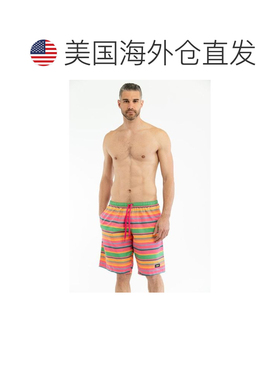 自营Moschino Polyester Swim Men's Shorts - multicolor 美国奥
