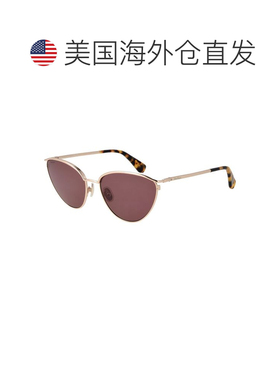 自营Max Mara Metal Women's Sunglasses - gold 美国奥莱直发