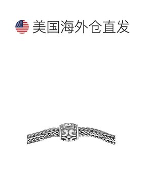 【美国直邮】effy 通用 手镯纯银宝石珠宝钻石复古手链银色