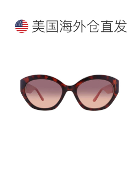 自营Guess Brown Gradient Cat Eye Ladies Sunglasses GU00104 5