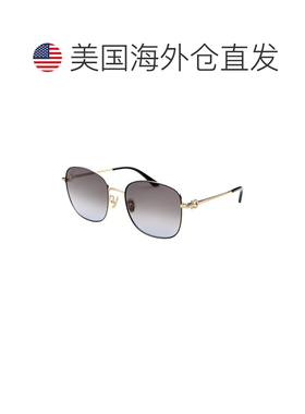 自营salvatore ferragamoFerragamo女士60mm太阳镜-金色 美国奥莱