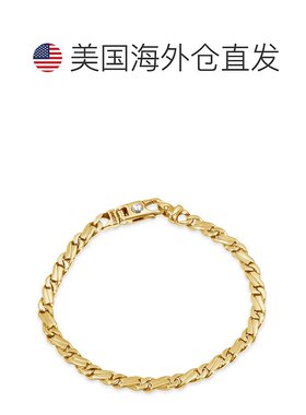 自营 pompeii3男式链式 14k 金（17 克）或铂金（28 克）5.5 毫米