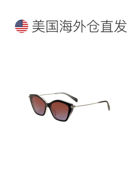 自营Michael Kors女士52mm灰色牛仔太阳镜-灰色牛仔 美国奥莱直发