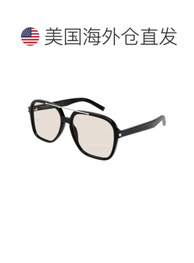 自营saint laurentSL545 001黑色/浅黄色-黑色 美国奥莱直发