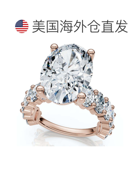自营pompeii3Certified 6Ct Oval Diamond Engagement Ring 14k G