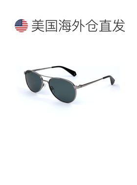 自营Polaroid Unisex 56 mm Grey Sunglasses - ruthenium 美国奥