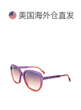 自营 Isabel Marant女式57毫米紫色太阳镜-紫橙色 美国奥莱直发