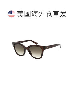 自营salvatore ferragamoSF1066S 210暗水晶棕色/灰色渐变-暗水晶