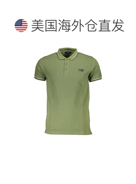 自营Cavalli Class Cotton Men Polo Men's Shirt - green 美国奥