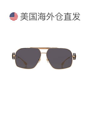 自营Versace Grey Navigator Men's Sunglasses VE2269 100287 62
