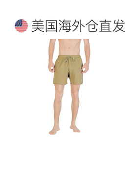 自营Hugo Boss Polyester Swim Men's Shorts - green 美国奥莱直
