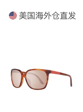 自营Porsche Design Acetate Women's Sunglasses - brown 美国奥