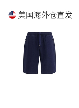 自营Brunello Cucinelli Cotton Bermuda Men's Shorts - blue 美