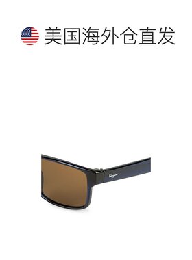 58MM Square Sunglasses 【美国奥莱】直发菲拉格慕太阳镜方形