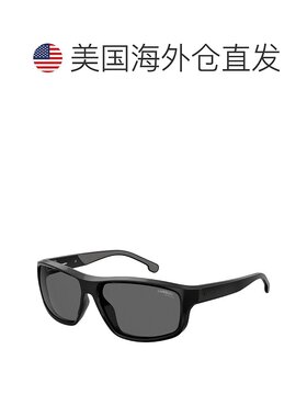自营 Carrera 男士黑色 61 毫米太阳镜 - 黑色 美国奥莱直发