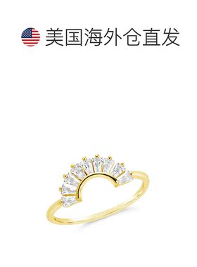1h可退 【美国直邮】sterling forever 通用 戒指锆石