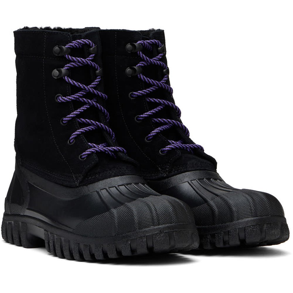 1h可退 香港直邮潮奢 Diemme 男士 黑色 Anatra 踝靴 DI24FWANMX0 - 图2