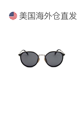 自营david beckhamDb 1055/F/S Round Frame Sunglasses - grey