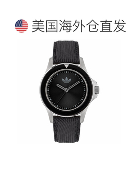 自营Adidas Men's Originals Expression One Black Dial Watch -