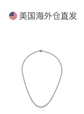 自营 vir jewels10 克拉 SI1-SI2 净度钻石 Riviera 14K 白金网球