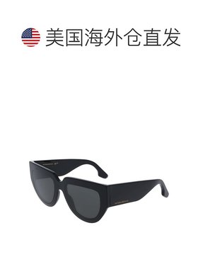 自营Victoria Beckham Acetate Women's Sunglasses - black 美国