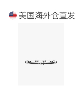 自营michael kors链式皮带-黑色/银色 美国奥莱直发