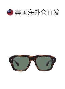 自营Dita MAGNALEAPR Green Square Ladies Sunglasses DTS738-A-