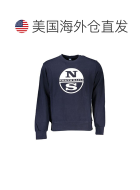 自营North Sails Cotton Men Men's Sweater - blue 美国奥莱直发