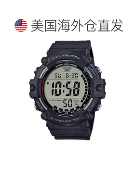 自营Casio Men’s Digital Sport Watch with Black Dial - AE-15