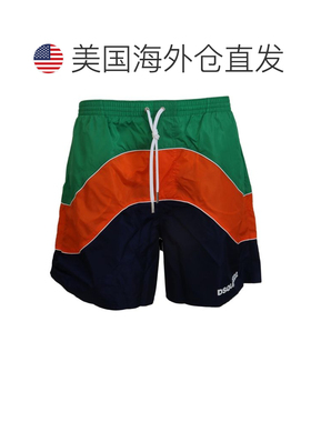 自营Dsquared2 Logo Print Men Beachwear Swimwear Men's Short