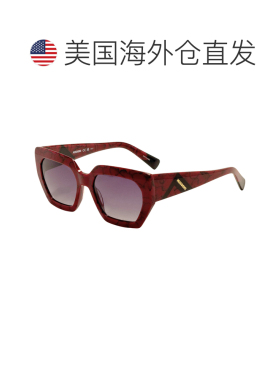 自营Missoni Women's 55 mm Red Sunglasses - marble red 美国奥