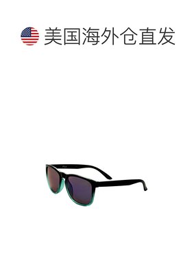 自营 Fila女式55毫米黑色太阳镜-黑色 美国奥莱直发