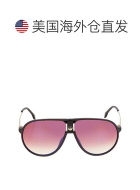 自营Carrera Brown Shaded Blue Mirror Pilot Unisex Sunglasses