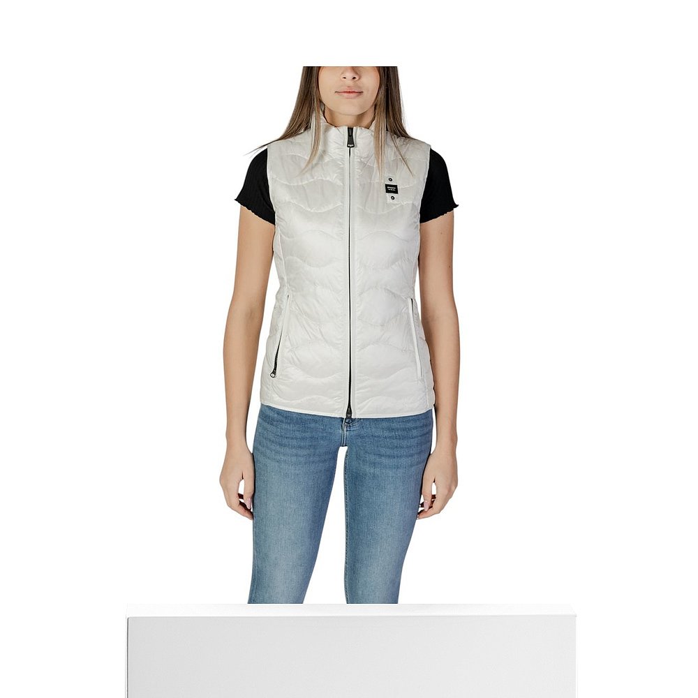 自营Blauer聚酰胺无袖女式夹克-白色 美国奥莱直发 - 图3