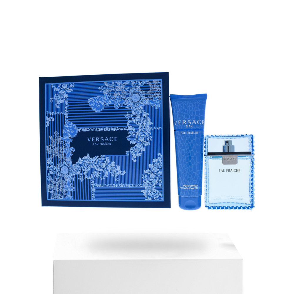 天猫国际美国直购美国直邮versace范思哲云淡风轻男士香水礼盒套装 清新水生香调3