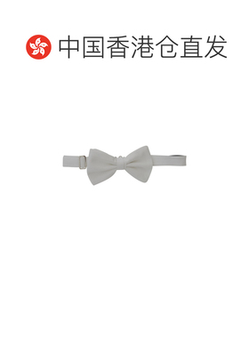 香港直邮Emporio Armani 白色棉质领结配饰