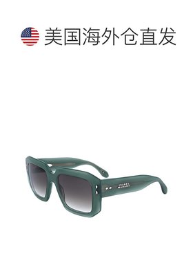 自营 Isabel Marant女士53毫米灰色太阳镜-绿色 美国奥莱直发