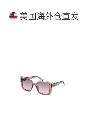 自营Guess Resin Women's Sunglasses - beige 美国奥莱直发