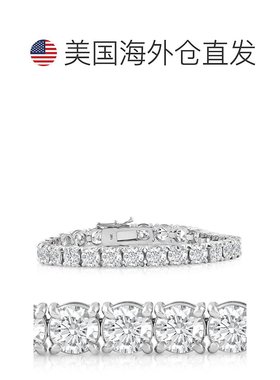 自营 pompeii320 克拉实验室培育钻石网球手链 14k 白金 7 英寸 -