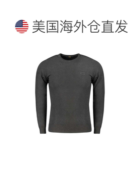 自营Cavalli Class Viscose Men Men's Sweater - black 美国奥莱