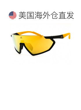 自营adidasSP0041 02g哑光黑色/棕色镜面-哑光黑色 美国奥莱直发