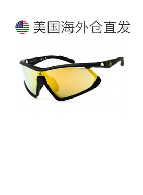 自营adidasSP0055 02g哑光黑色/棕色镜面-哑光黑色 美国奥莱直发