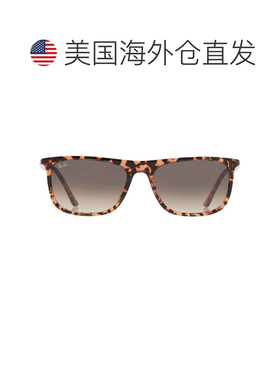 自营ray-banRay Ban Brown渐变矩形男女通用太阳镜RB2216 14290A