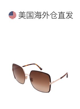 自营Tom Ford太阳镜FT1006-48F-60-18-135非偏振棕色 美国奥莱直