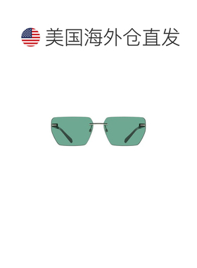 自营Calvin Klein Metallo Mens Men's Sunglasses - green 美国
