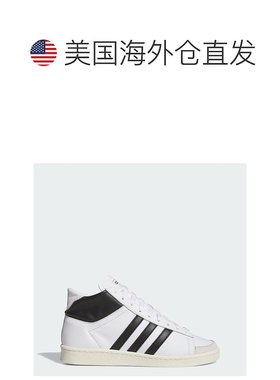 自营Men's adidas Jabbar Hi Shoes - cloud white / core black