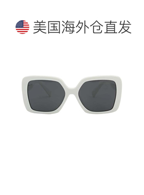 自营Miu Miu Dark Gray Square Ladies Sunglasses MU 10YS 1425S